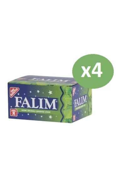 Falım Tekli Nane Aromalı Sakız 10 Adet 4 Kutu ürün görseli 1