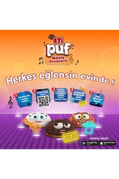 Eti Puf Kakaolu 18gr X 48 Adet - Resim 2