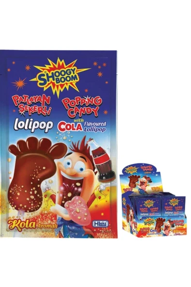 Hleks Crazy Dıps Patlayan Kolalı Şeker 16 Adet 12 gr Topitoplu ürün görseli 1