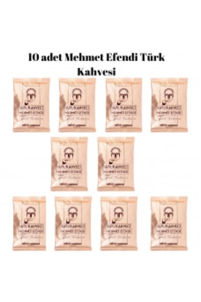 Mehmet Efendi Türk Kahvesi 100gr - 10 Adet ürün görseli 1