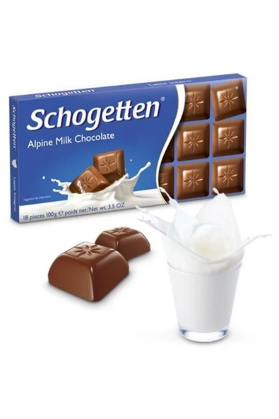Schogetten Sütlü Çikolata 100 Gr. (1 Adet) ürün görseli 1