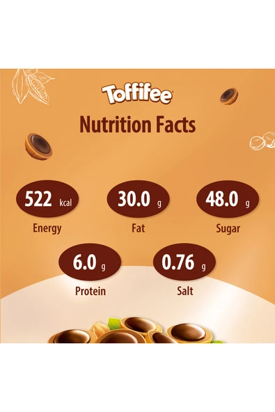 Toffifee Fındıklı Karamelli Çikolata 125 GR - Resim 7
