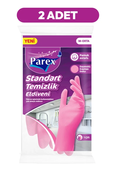 Parex Standart Eldiven Orta Boy İkili Set ürün görseli 1
