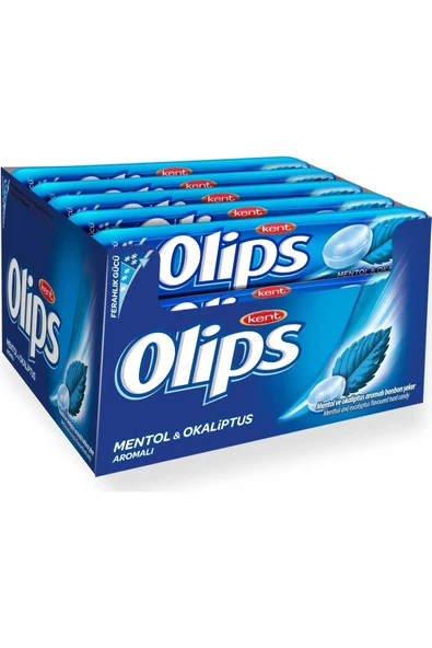 Olips Mentol Okaliptus 28 G 24'lü Paket Ferah Şeker Kaliteli ürün görseli 1