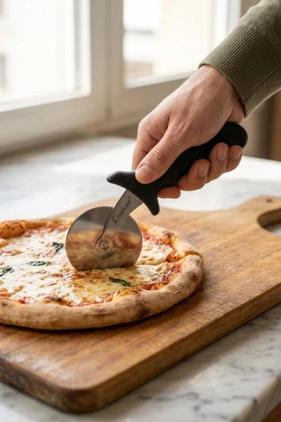 Cooker 7.5 cm Çelik Pizza Ruleti YK1869 ürün görseli 1
