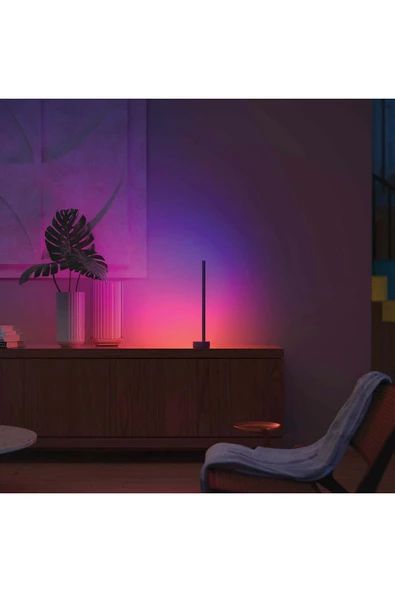 Philips Hue Gradient Signe Masa Lambası - Beyaz - Resim 5