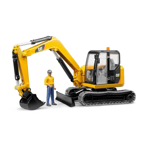 Cat Mini Ekskavatör Ve İnşaat İşçisi BR02466 ürün görseli 1