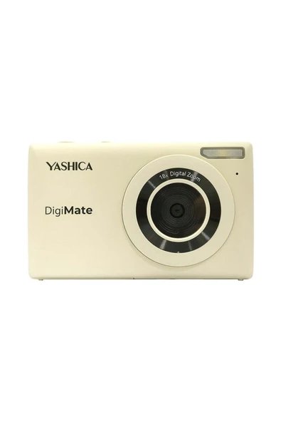 Yashica Digimate Beyaz Dijital Fotoğraf Makinesi ürün görseli 1