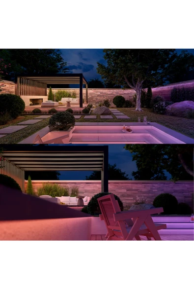 Philips Hue Flux Akıllı Gradient Outdoor Led Şerit 5M - Resim 5