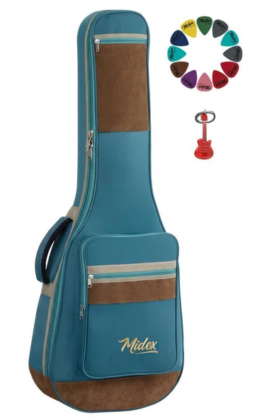 Midex CS-95BL Özel Tasarım Softcase Klasik Gitar Çantası Gigbag Kılıf (101 cm) ürün görseli 1