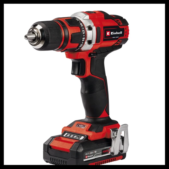 Einhell TE-CD 18/40-1 Li Çift Akülü 2 Ah Vidalama - Resim 4