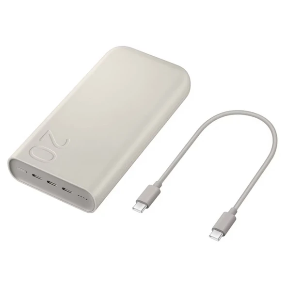 Samsung 45W Super Fast Charging 3 Type-C Çıkışlı 20000mAH Led Göstergeli PD3.0 Powerbank P4520X ürün görseli 1