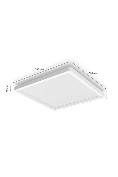 Philips Hue Tento WCA Slim Kare Tavan Paneli 40x40cm - Resim 4