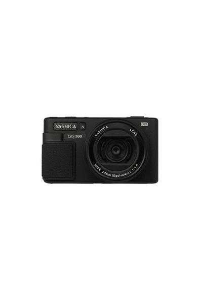 Yashica City 300 Siyah Dijital Fotoğraf Makinesi ürün görseli 1