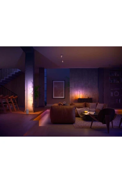 Philips Hue Gradient Signe Zemin Işığı - Beyaz - Resim 4