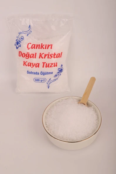 ÇANKIRI KAYA TUZU İRİ 500GR - Resim 3