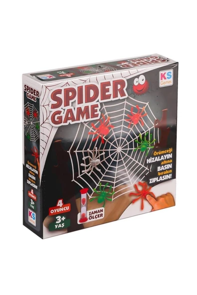 Spider Game Türkçe - İngilizce Kutu Oyunu ürün görseli 1