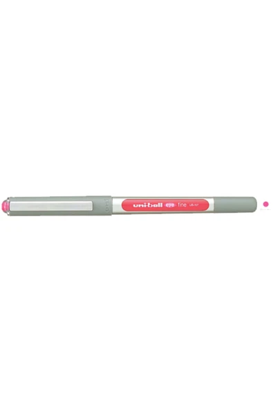 Uni-ball Roller Kalem ( 12 Adet) Eye Fine Bilye Uç 0.7 Mm Pembe Ub-157 ürün görseli 1