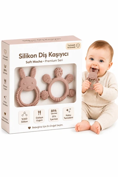 ERMA HOME Bebek Diş Kaşıyıcı – Kolay Tutuş, Güvenli Kullanım ürün görseli 1