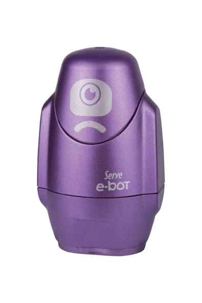 E-bot Silgili Kalemtraş Metalik Mor ürün görseli 1