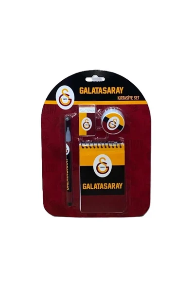 Galatasaray 4'lü Kırtasiye Seti 006 ürün görseli 1