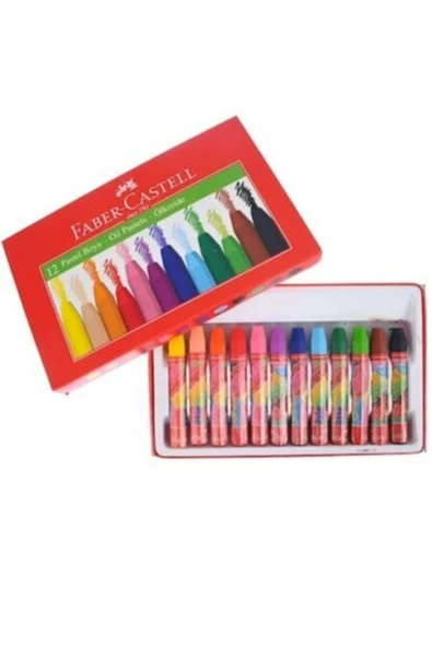Pastel Boya 12 Renk Pastel Boya 12'li Karton Kutu ürün görseli 1