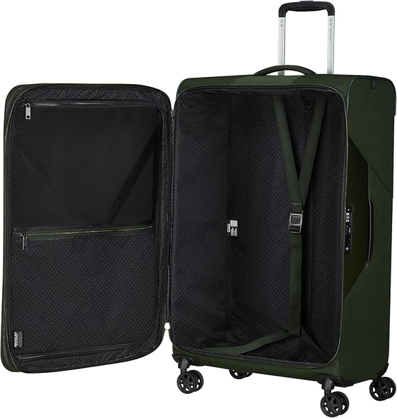 Samsonite Litebeam Valiz 4 Tekerlekli 66cm Yeşil - Resim 4