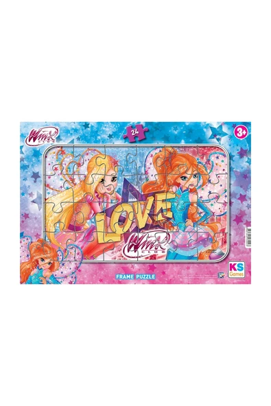 Frame Puzzle 24 Parça Winx Lisanslı Ürün wınx704 ürün görseli 1