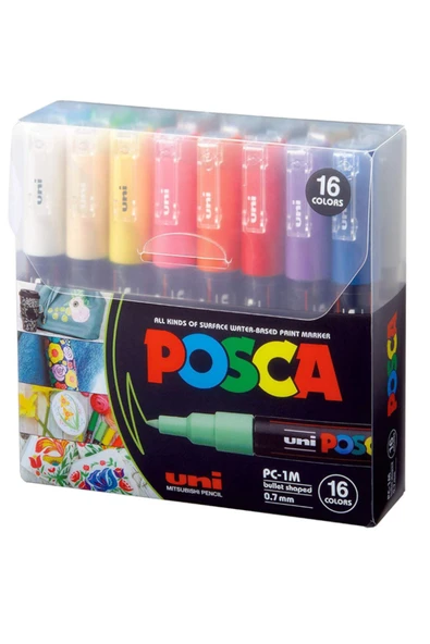 PC-1M Boya Kalemi Seti 0,7 mm [16C] ürün görseli 1