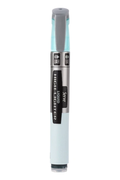 Liquid Highlighter Sıvı Mürekkepli Fosforlu Kalem Pastel Mavi ürün görseli 1