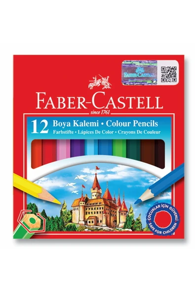 Kuru Boya Kalemi Redline 12Li Yarım Boy 5171116412 ürün görseli 1
