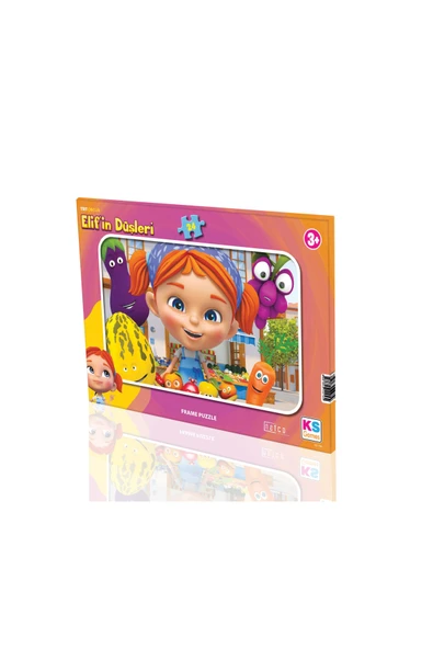 TRT Elif'in Düşleri Frame Puzzle Model-1 24 Parça ürün görseli 1