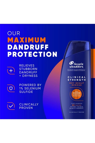 Head & Shoulders Clinical Strength Şampuan 400ML - Resim 4