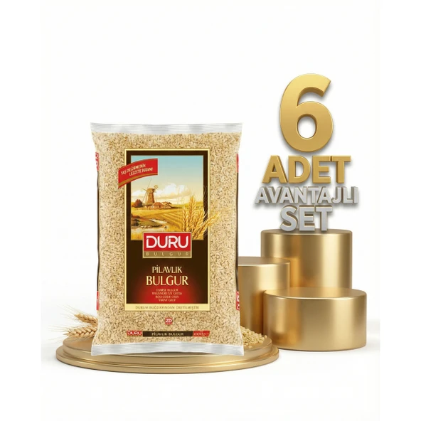 Duru Pilavlık Bulgur 6x1 Kg - Resim 2