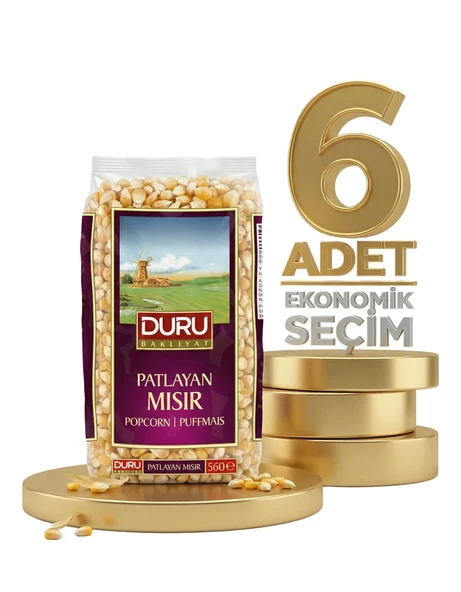 Duru Patlayan Mısır 6x500 Gr - Resim 2