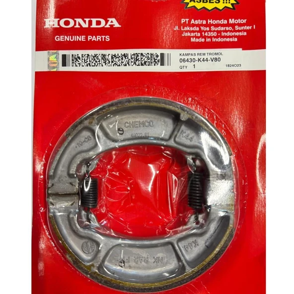 Honda Activa 100 Arka Fren Balatası Orjinal ürün görseli 1
