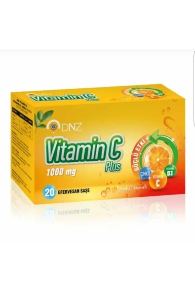 Dnz Vitamin C Plus 1000 mg 20 Saşe ürün görseli 1