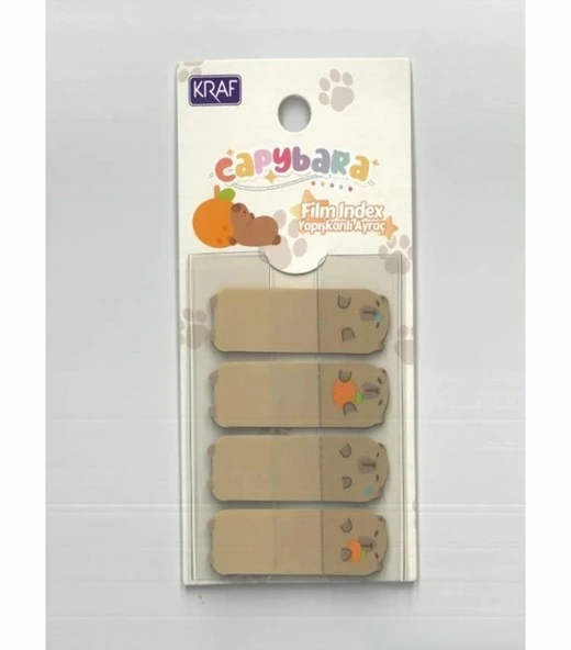 KRAF INDEX FILM (PP)15x44mm 4x20YP CAPYBARA 41544C ürün görseli 1