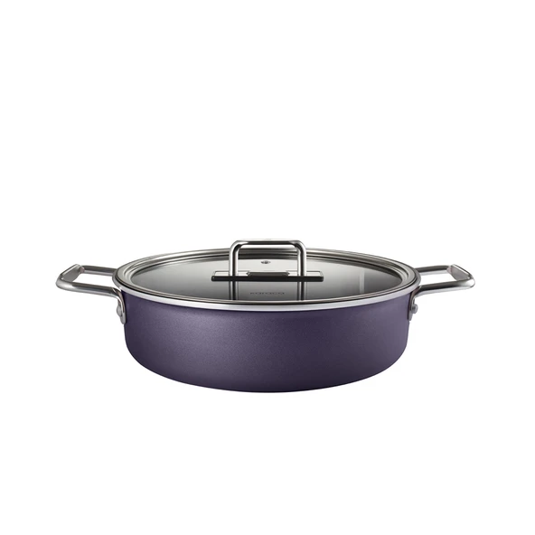 Karaca Mastermaid Biodiamond 9 Parça Tencere Seti Grape Purple - Resim 4