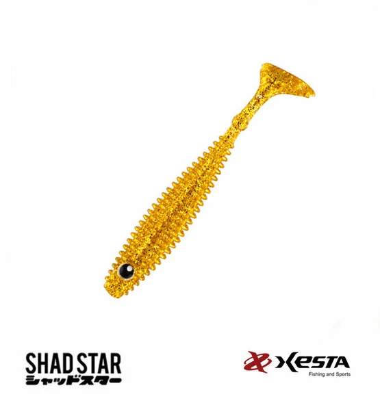 Xesta Shad Star 3.5" 9.5cm KGD 6P Silikon Yem ürün görseli 1