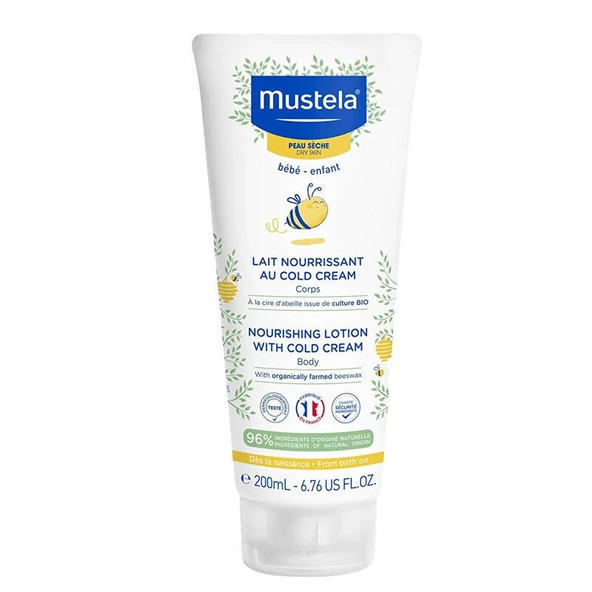 Mustela Cold Krem İçeren Besleyici Vücut Losyonu 200 ml ürün görseli 1