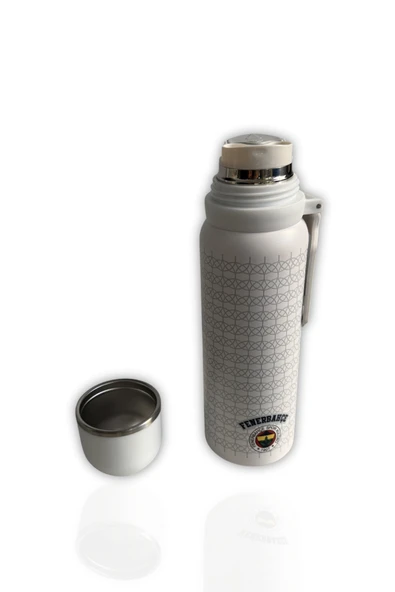 Lisanslı Bardaklı Çelik Termos 650 ml - Resim 2