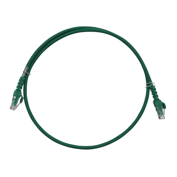 HCS Cat6 Utp Lsoh Patch Cord 1 Mt Yeşil - Resim 2