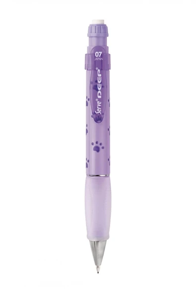 Deep Doğa Serisi 0.7mm Mekanik Kurşun Kalem - Paw (Pati) ürün görseli 1
