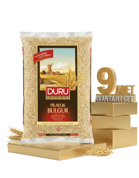 Duru Pilavlık Bulgur 9x1 Kg ürün görseli 1