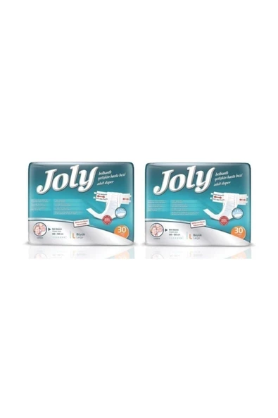 Joly Belbantlı Hasta Bezi 60 Adet Büyük Large 30x2 Paket ürün görseli 1