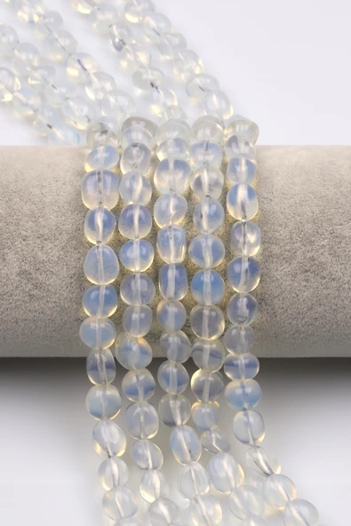 Cam Opal Dizi 10 x 13 mm Mercimek Kesim - DZ-1238 ürün görseli 1