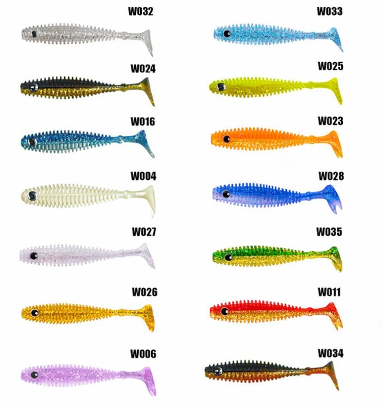 Xesta Shad Star 3.5" 9.5cm KRGD 6P Silikon Yem ürün görseli 1