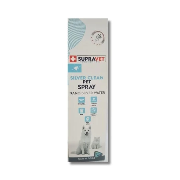 Supravet Silver Clean Kedi Köpek Temizlik Sıvısı 150 Ml ürün görseli 1