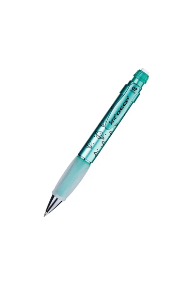 DEEP GEZEGEN DESENLİ MEKANİK VERSATİL KALEM 0.7mm METALİK YEŞİL ürün görseli 1